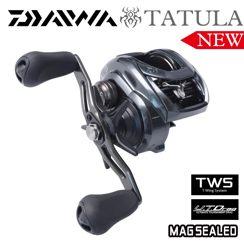 

New DAIWA TATULA 300 TWS Fishing Baitcasting Reels 300HS/HSL/XS/XSL Gear Ratio7.1:1/8.1:1 Max Drag 11kg/13kg Reel Fishing Wheel
