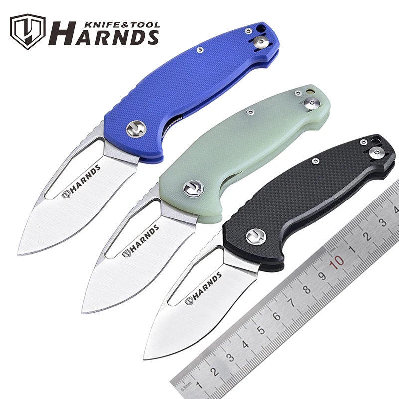 Harnds 2019 CK6120 складной карманный нож с уплотнением женское лезвие рукоятка G10