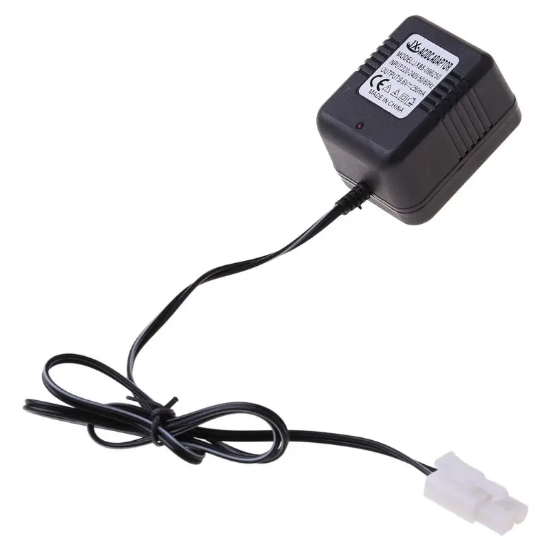 Rechargeable Battery Ni-Cd Ni-MH Batteries Pack KET-2P Plug Adapter 9.6V 250mA Output Toy