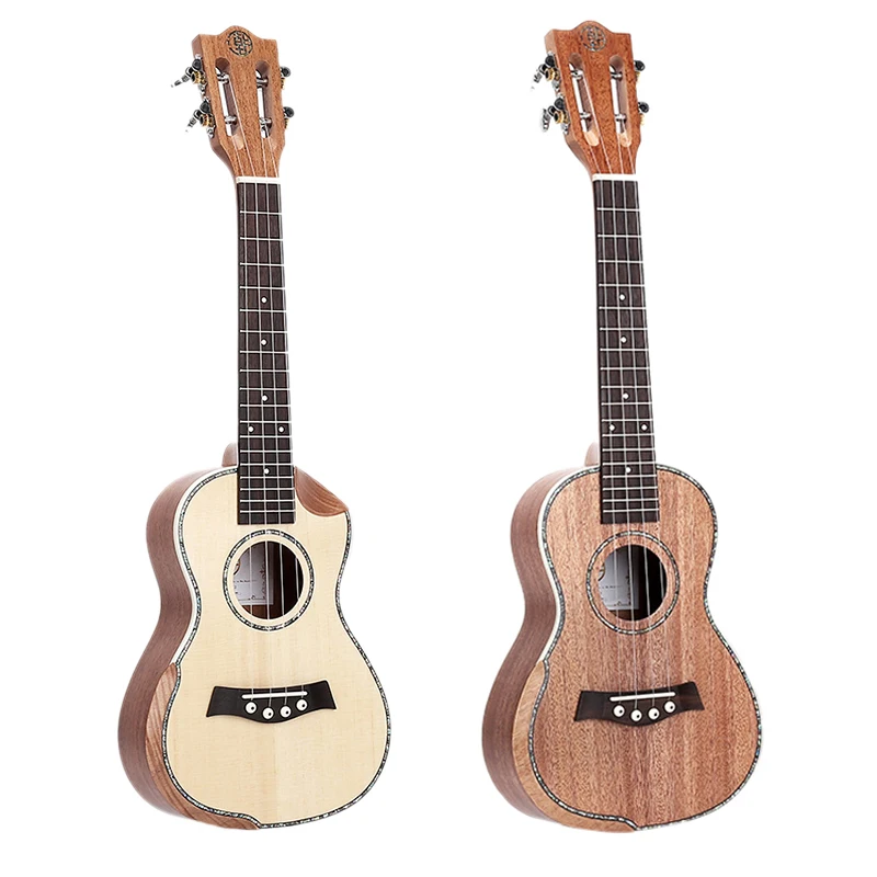 

Ukulele 23 Inch Solid Mahogany Top with Ukulele Starter Tenor Ukulele