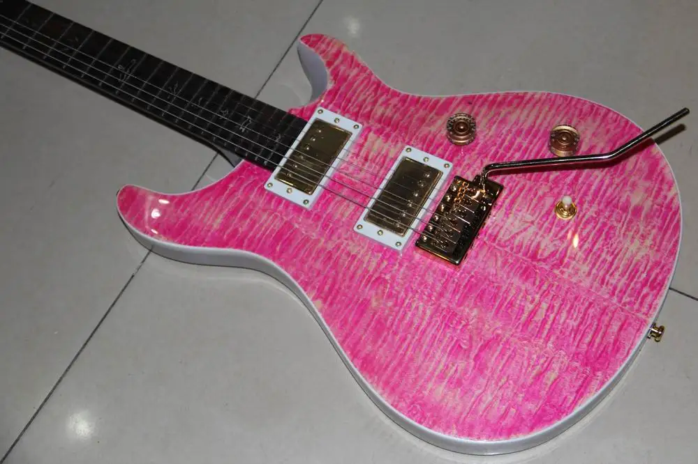 Гитара, новинка, prceltric, гитара, профессиональное качество, розовый взрыв, 120213