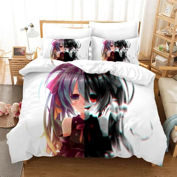 

Hatsune Miku Bedding Set Anime Bed Set Duvet Covers Set Two Dimensions Comforter Bedding Sets Bedclothes Bed Linen (No Sheet) 02