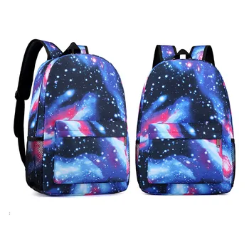 

Starry Backpack Women's Backpack Middle School Backpack 2020 Korean Fashion Casual Rucksack Women's Bag