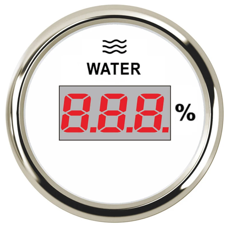 Датчик уровня воды 52 мм 190ohm уровень воды в резервуаре индикатор заряда аккумулятора жидкостный манометр для морской лодки яхты авто красный задний свет 9~ 32 В