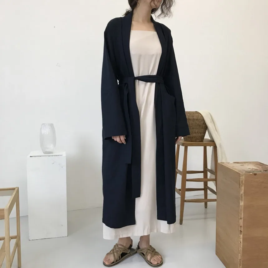 WHITNEY WANG Осенняя мода уличная корейский стиль пояса открытый стежок Тренч Женская Стильная верхняя одежда