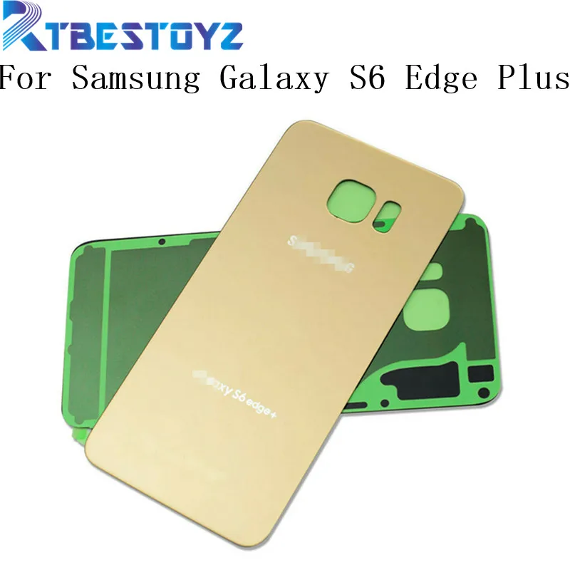 Задняя крышка батарейного отсека стеклянная для Samsung S6 edge plus G920f G925f G928f задняя