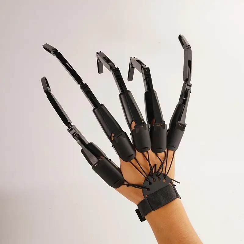 Halloween Creative Jointed Finger Gloves Flexible Joint Halloween Party Costume Accessories Gift Hand Model