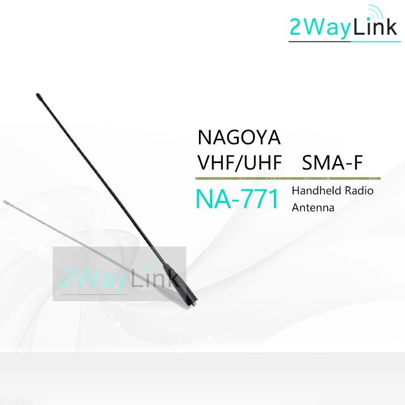 Антенна Nagoya NA-771 антенна с высоким коэффициентом усиления Dual Band VHF/UHF иди и болтай Walkie Talkie “иди и Baofeng антенна для UV-9R плюс GT-3WP BF-9700 UV-5S BF-A58 UV-XR