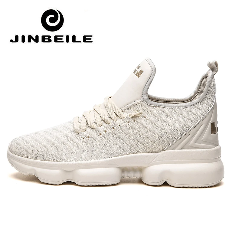 Новые низкие дышащие кроссовки для мужчин Lebron 16 Tenis Zapatillas Баскетбол Hombre Ретро 5 сетка спортивная обувь для мужчин s - Цвет: Beige