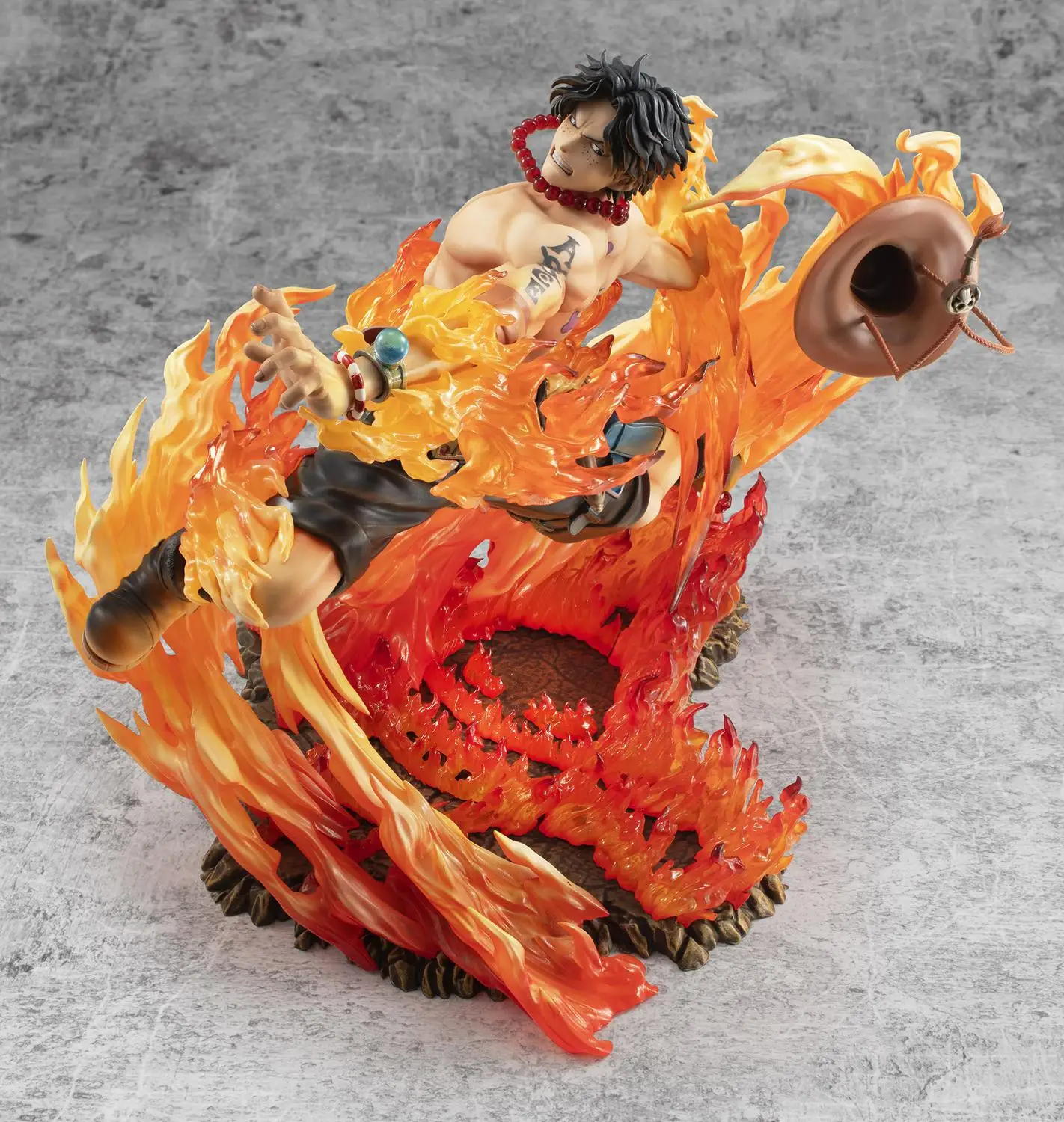 Игрушки 23 см One Piec figure Ace garage kit аниме цельная фигурка ПВХ Модель Gitf игрушки для