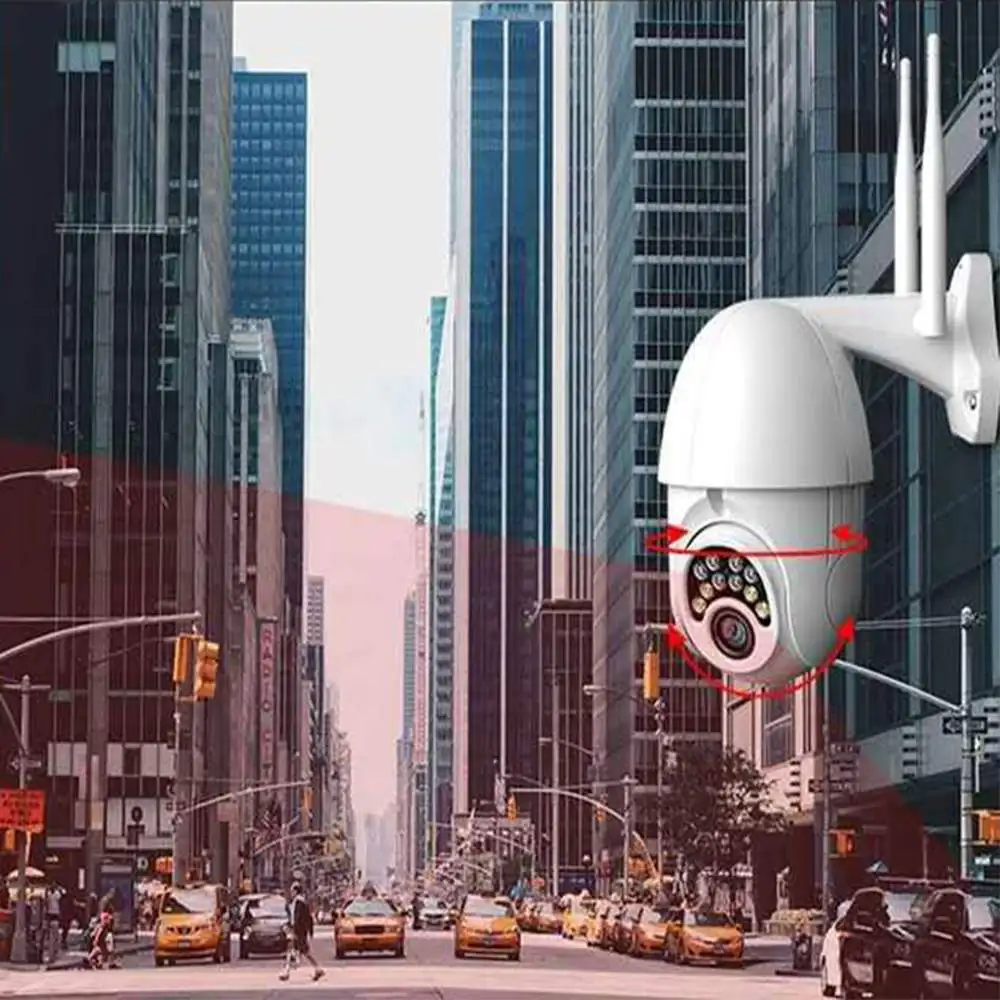 

Xiaovv V380-522 360° Panoramic 1080P Waterproof IP Camera H.265 Infrared Night Version Detection WIFI Camera Baby Monitors
