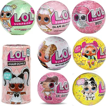 

Original LOL SURPIRSE Dolls 5th Generation HAIR GOALS Magic DIY Random lols dolls Girl's toy gift