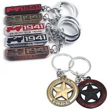 75-й 1941 брелок для Jeep Wrangler jK tj Патриот Ренегат компас Grand Cherokee Commander эмблема «Texas Edition» Брелок Украшение