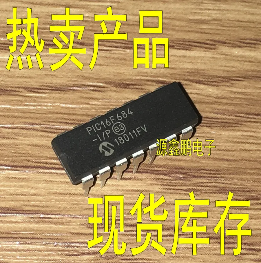 5 шт./лот PIC16F684-I/P DIP-14 PIC16F684