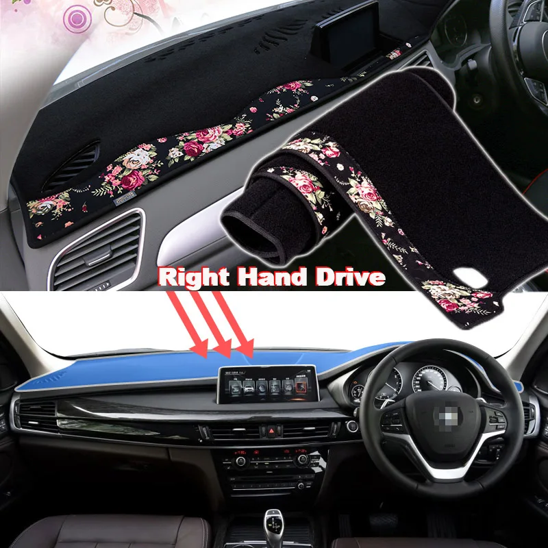 

Tommia China decorative pattern Car Dashmat Dashboard Mat Non-slip Dash Board Pad Cover for BMW X5 2017