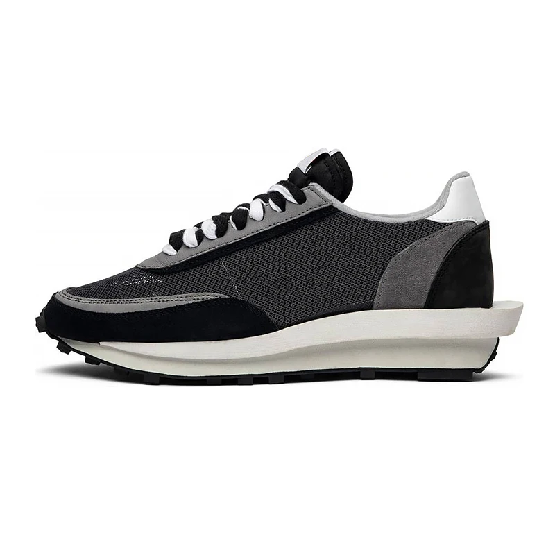Sacai LDV вафельная спортивная обувь для мужчин и женщин черный белый серый сосновый зеленый Gusto университетские синие мужские кроссовки модные спортивные