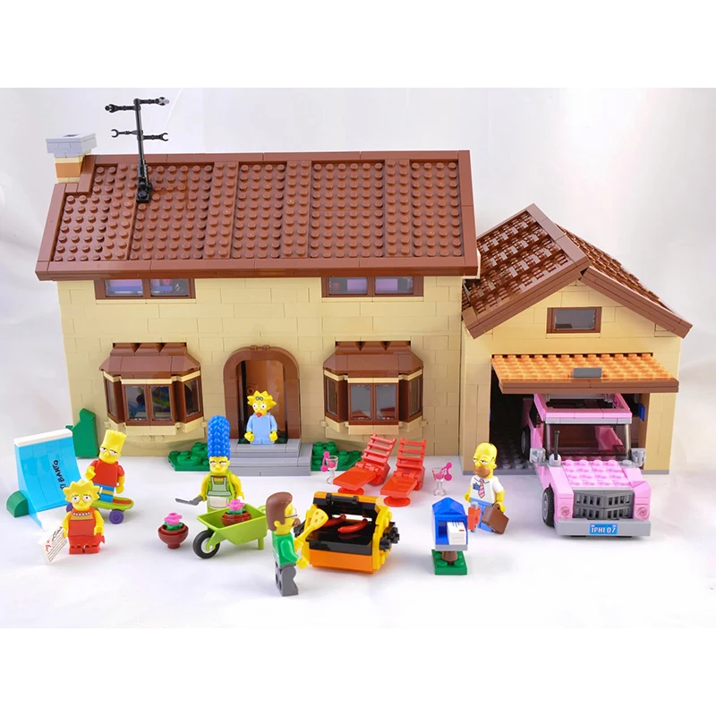 

16005 The Simpsons House Building Blocks Model Bricks Toys Compatible Legoed 71006