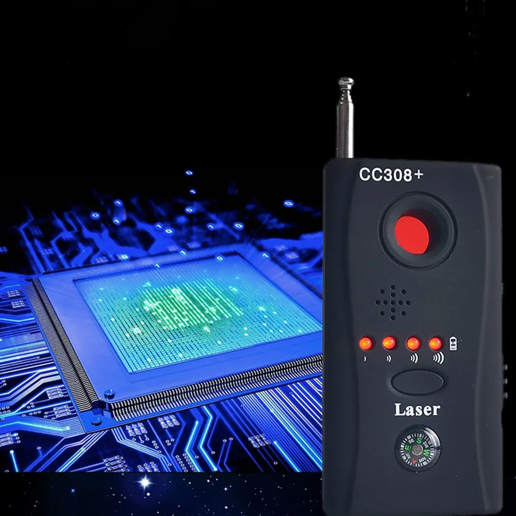 Cc308+ Wireless Signal Detector Anti-Sneak Shot Anti-Eavesdropping Anti-Stealing Privacy Protection Anti-Gps Locator