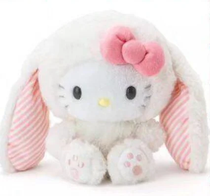 New Bunny Cat Dog Cartoon Plush Girls Kids Stuffed Toys For Children Gifts 20CM