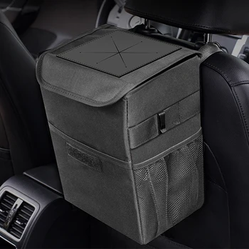 

Car Seat Storage Box Waterproof Folding Multi-function Trash Can Box Container For Tesla Model 3 X S Universal Accessories