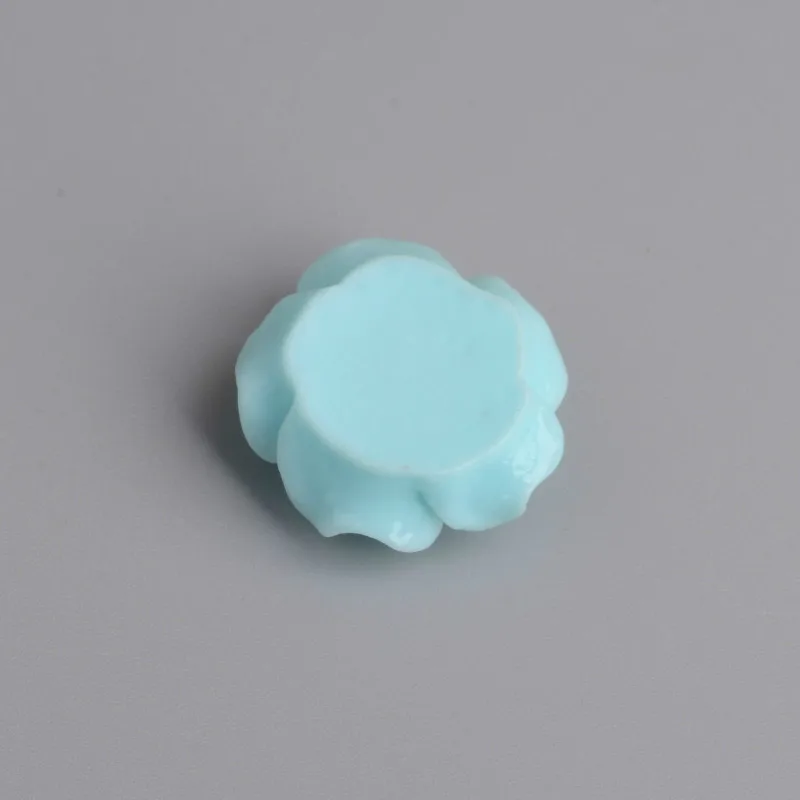 10/30/50Pcs Artificial Rose Planar Resin Color DIY Craft Supplies Flatback Resin Art Basteln Decor Hair Accessories Material