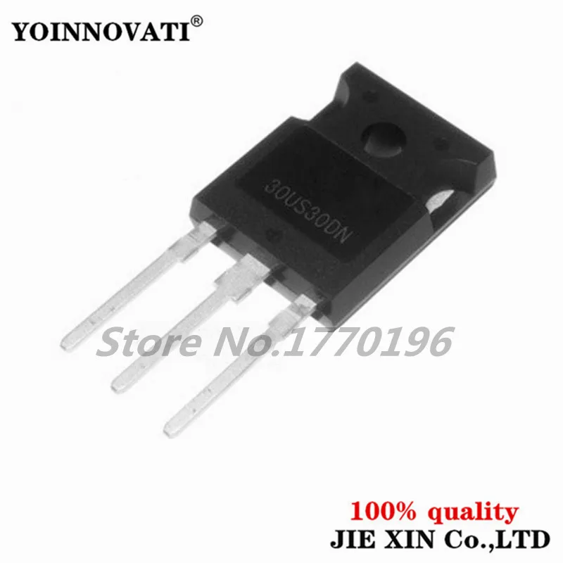 5 шт./лот FFH30US30DN 30US30DN DIODE ARRAY GP 300V 30A TO247AD лучшее качество. | Электронные компоненты и