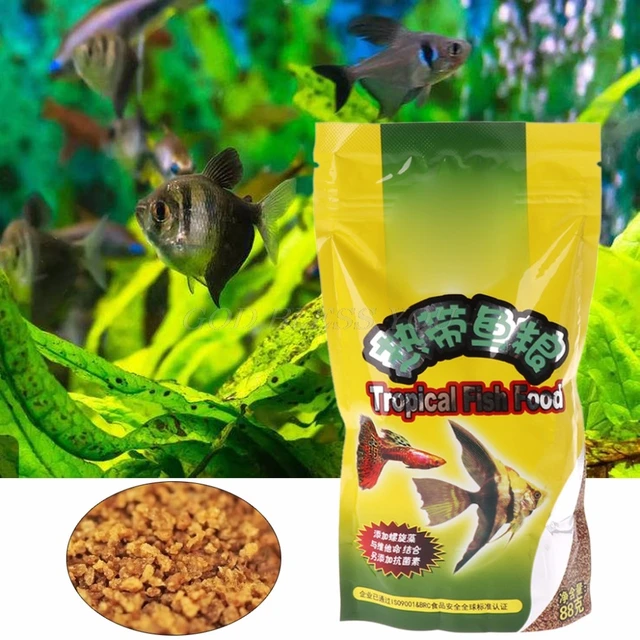 Nourriture ornementale pour poissons rouges, petits poissons tropicaux,  alimentation délicieuse, accessoires d'aquarium