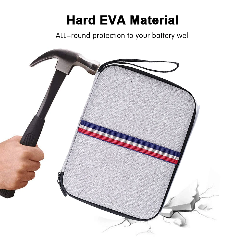 Organizador, Super, Duro, AA, AAA, 9V, 6F22,