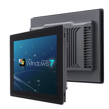 12 15 10 Inch Industrial Computer All-in-one Panel PC with Resistive Touch Screen Core i3-4120U mini Tablet PC for Win10 Pro 1
