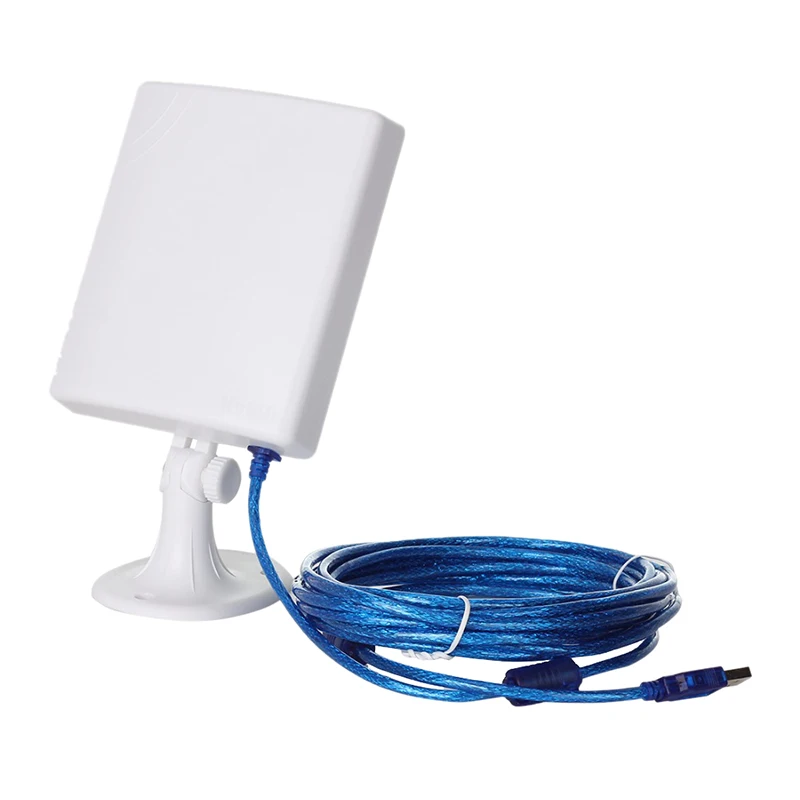 

BEAU-150Mbps High Gain 14DBi Antenna 5M Cable Wireless USB Adapter High Power Outdoor Waterproof Long Range Wifi Receiver