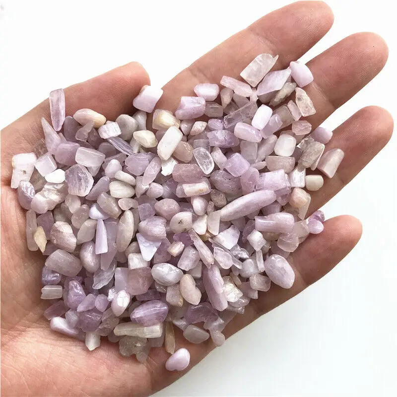 50 г натуральные резные Kunzite кварцевый кристалл Spodumene объемный камень реики