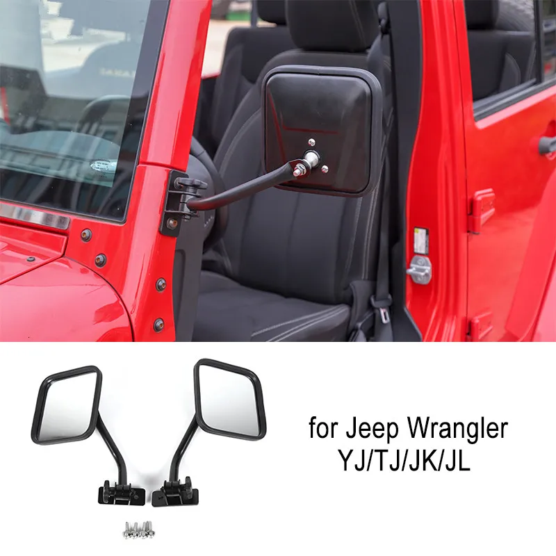 Deuren uit spiegels voor Jeep Wrangler Cj Yj Tj Jk Jl & Onbeperkt