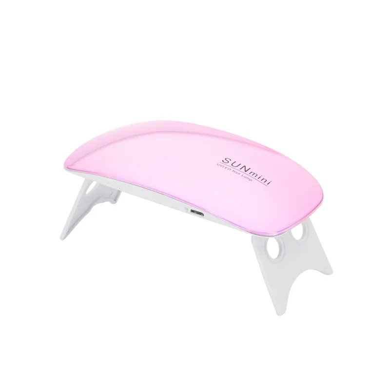 Portable Nail Dryer 6W UV LED Nail Lamp Manicure Apparatus For Gel Nail Polish Nail Art Lamp For Drying Nails Home Use 3