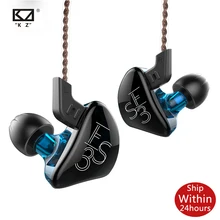 KZ ES3 1DD + 1BA Hifi Sport In-Ohr Kopfhörer Dynamische Treiber Noise Ersatz Kabel Cancelling Headset ZSN Pro ZS3 ZS4 S1 S2
