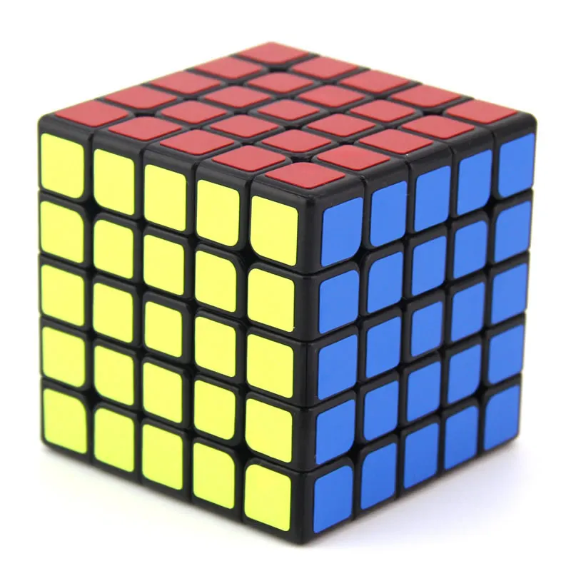 YuXin фиолетовый Kylin 5x5x5 волшебный куб чжишэн Единорог 5x5 Скорость твисти головоломки Развивающие игрушки для детей