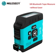  MiLESEEY  2-in-1 Digital Reading Tape measure DT20 5m Bluetooth Measuring Tape Rechargeable рулетка Metro Fita Metrica Digital 