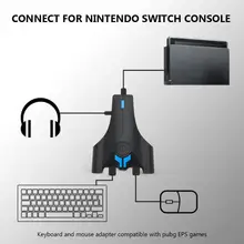 Многофункциональная клавиатура мышь конвертер игровой аксессуар клавиатура мышь USB адаптер для PS4/PS3/Xbox One/Zend переключатель контроллер