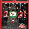 Christmas Window Wall Stickers Welcome Stickers Decor Wall Cling Decals Christmas Decorations for Home New Year 2022 Gifts Natal ► Photo 3/6