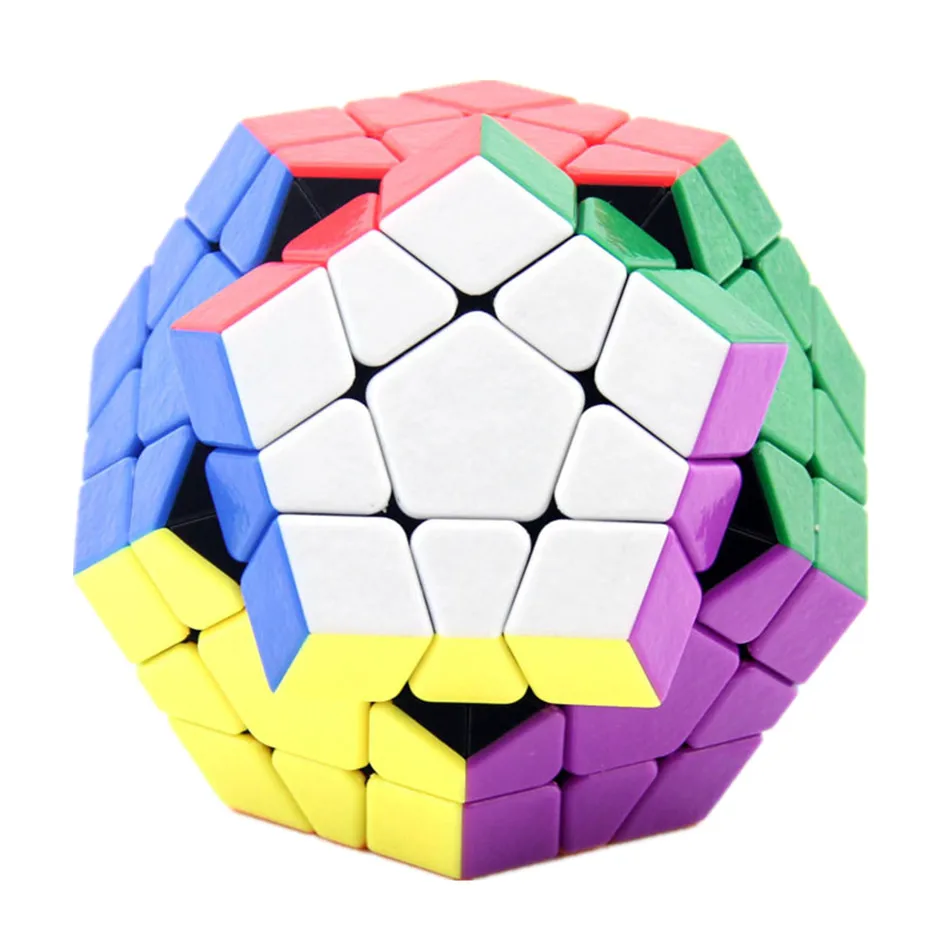 Кубик Рубика ShengShou Five Gen Волшебный кубик 3x3 Megaminx Cube Без наклейка Wumofang 3 слоя