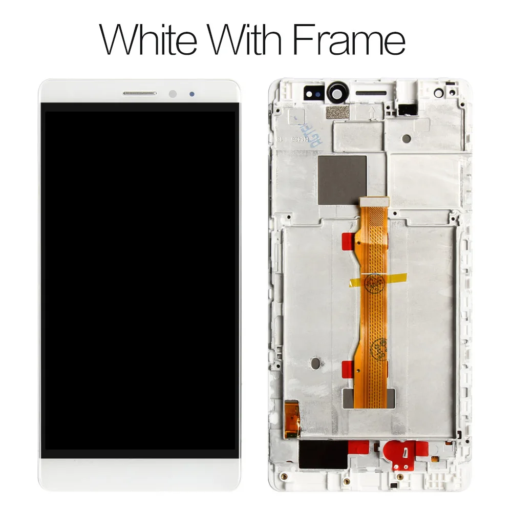 white with Frame 5," AMOLED для HUAWEI mate S ЖК-дисплей с кодирующий преобразователь сенсорного экрана в сборе запасные части CRR-L09 - Цвет: white with Frame
