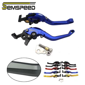 

N-MAX155 3D Rhombus Parking Locking Brake Levers For YAMAHA NMAX 155 NMAX155 2015-2018 2019 Motor Foldable Brake Clutch Levers