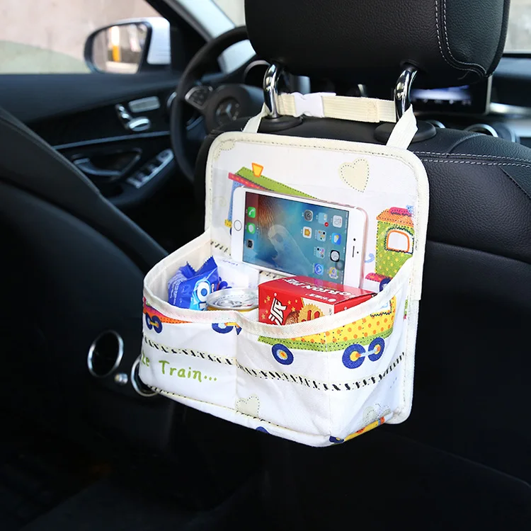 Милый мультфильм может положить iPad подвесное сиденье в автомобиль сумка для хранения автомобиля крепится на заднее сиденье карман сумка для хранения задние стулья сумки