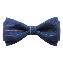 Ручная работа галстук-бабочка мужской джентльмен корейский костюм рубашка Бизнес Свадьба жениха двухслойный галстук-бабочка высокое качество классические подарки