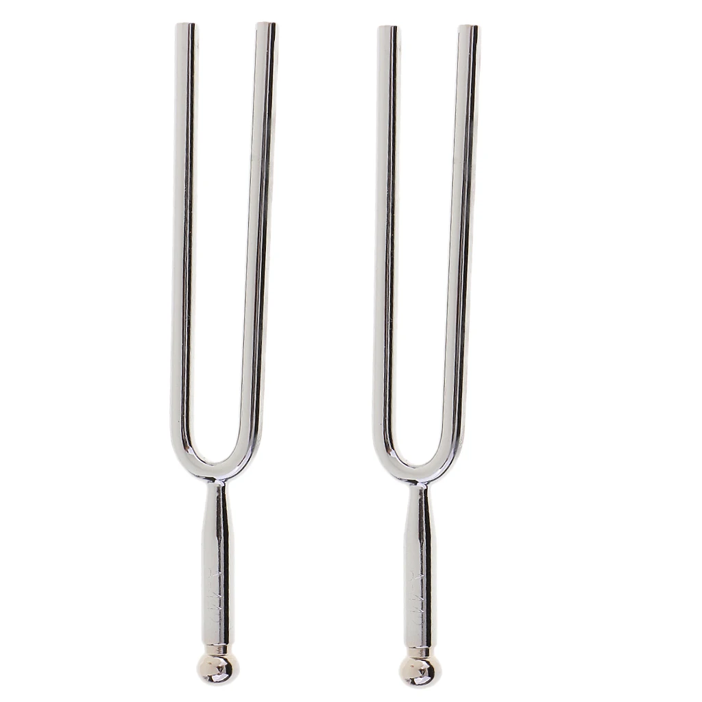 

2pc A-442HZ Tuning Fork With Pouch Set For Violin Guitar Piano Musical Instrument Part