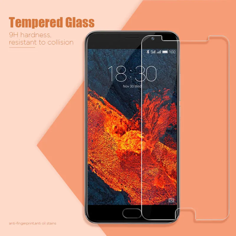 Закаленное стекло для Meizu E2 E3 U10 U20 Защитная пленка M6 Note M6S M6T M3E M3 Max M3X 9H защитная