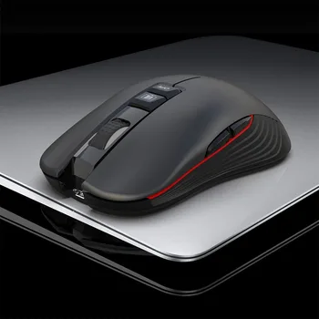 

Wireless Mouse USB Rechargeable For PC Laptop Computer Accessories Colorful Light Noiseless Optical LED Backlit Gaming Silent