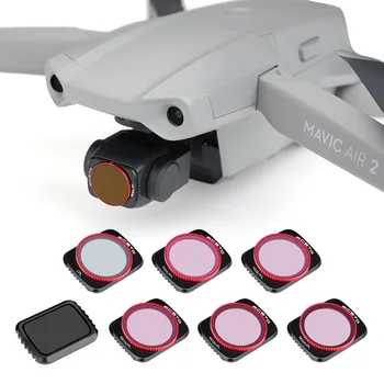 

Drone Camera Lens Filter Set for DJI Mavic Air 2 UV CPL ND4/8/16/32/64PL for DJI Mavic Air 2 Drone Accessories