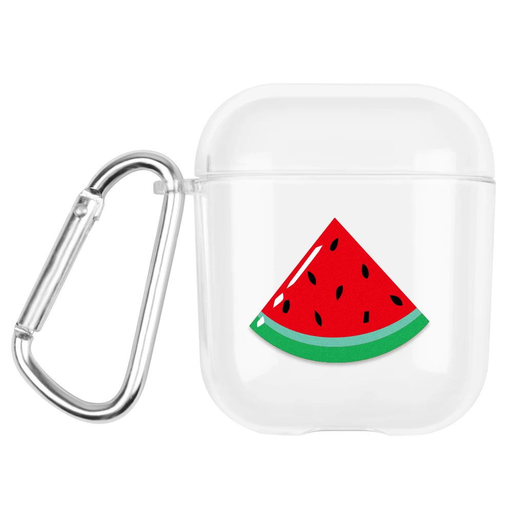 06 Bluetooth Wireless Earphone Case For Airpods 2 1 Case Cute Cartoon Pattern Clear Hard PC Case For Apple For AirPods Couple Cover - Цвет: 06