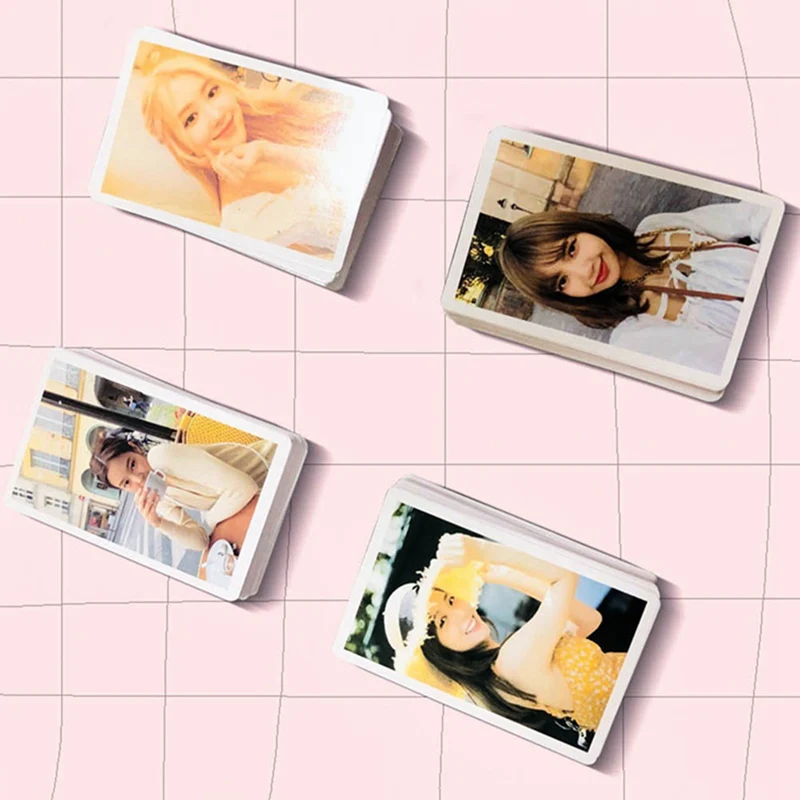 54 шт./компл. K-POP BLACKPINK альбом Бумага ЛОМО карта плаката фото карты Почтовые открытки фотографии канцелярские украшения принадлежности вентилятора подарки
