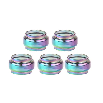 

5PCS 18mm high Rainbow bubble Glass Tube for Pharaoh mini ELLO S iStick Tria Ares MTL RTA (TPD Edition)